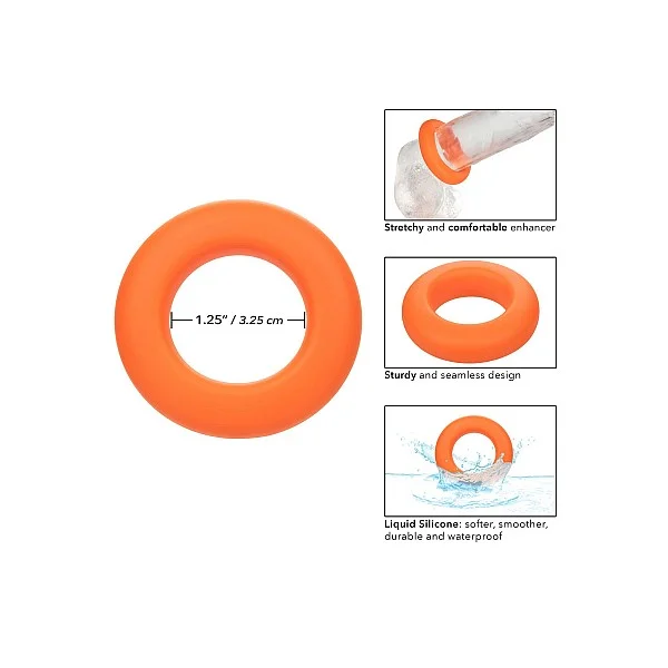 Alpha Prolong Large Ring - Oranje van het merk Alpha - Cockringen - online bestellen bij Masculum.nl. De discrete online seks-toys en erotisch heren ondergoed winkel voor gay & hetero mannen.