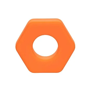 Alpha Prolong Sexagon Ring - Oranje