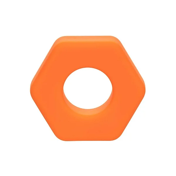 Alpha Prolong Sexagon Ring - Oranje van het merk Alpha - Cockringen - online bestellen bij Masculum.nl. De discrete online seks-toys en erotisch heren ondergoed winkel voor gay & hetero mannen.