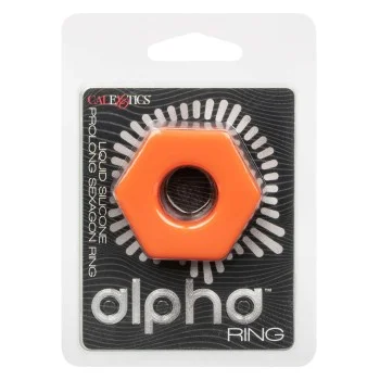 Alpha Prolong Sexagon Ring - Oranje
