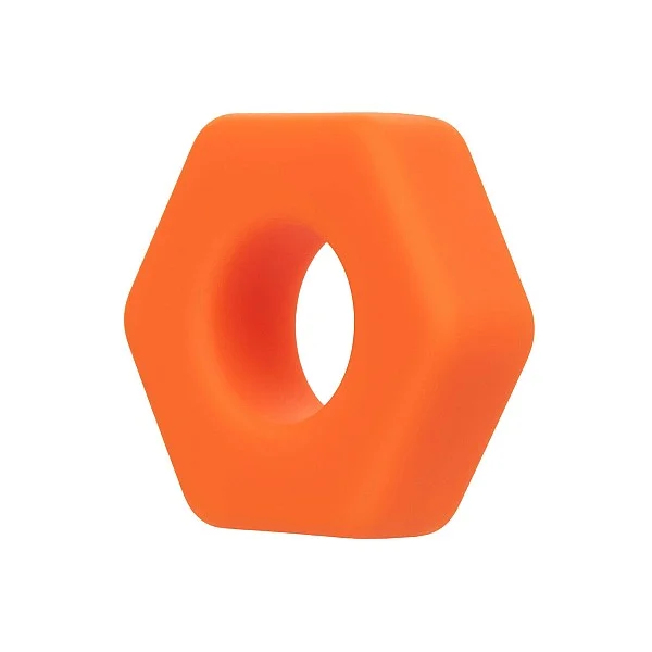 Alpha Prolong Sexagon Ring - Oranje van het merk Alpha - Cockringen - online bestellen bij Masculum.nl. De discrete online seks-toys en erotisch heren ondergoed winkel voor gay & hetero mannen.