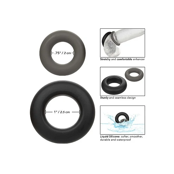 Alpha Prolong Set Of 2 - Grijs van het merk Alpha - Cockringen - online kopen bij Masculum.nl. De discrete online seks-toys en erotisch heren ondergoed winkel voor gay & hetero mannen.