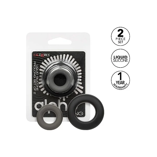 Alpha Prolong Set Of 2 - Grijs van het merk Alpha - Cockringen - online kopen bij Masculum.nl. De discrete online seks-toys en erotisch heren ondergoed winkel voor gay & hetero mannen.