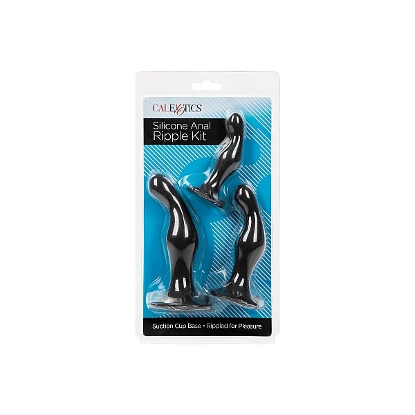 Anal Ripple Kit - Zwart van het merk Anal - Buttplug Sets - online kopen bij Masculum.nl. De discrete online seks-toys en erotisch heren ondergoed winkel voor gay & hetero mannen.