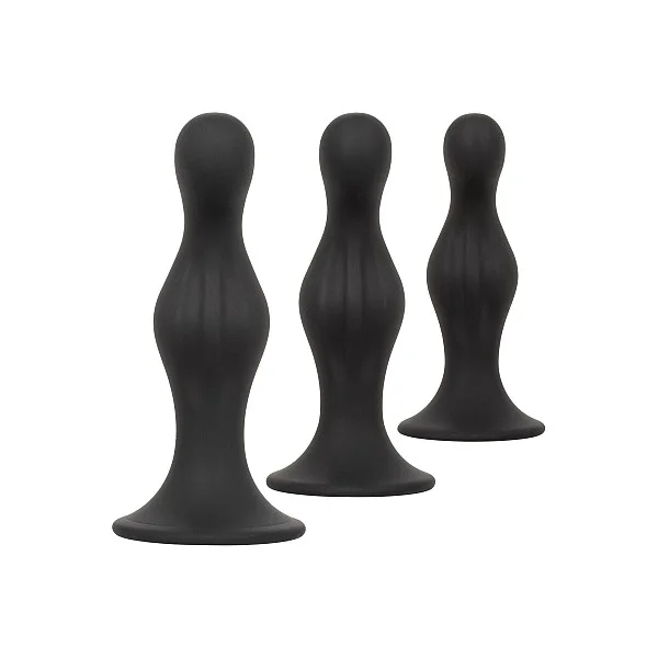 Anal Ripple Kit - Zwart van het merk Anal - Buttplug Sets - online kopen bij Masculum.nl. De discrete online seks-toys en erotisch heren ondergoed winkel voor gay & hetero mannen.