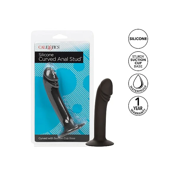 Curved Anal Stud - Zwart van het merk Anal - Anaal Dildo's - online bestellen bij Masculum.nl. De discrete online seks-toys en erotisch heren ondergoed winkel voor gay & hetero mannen.