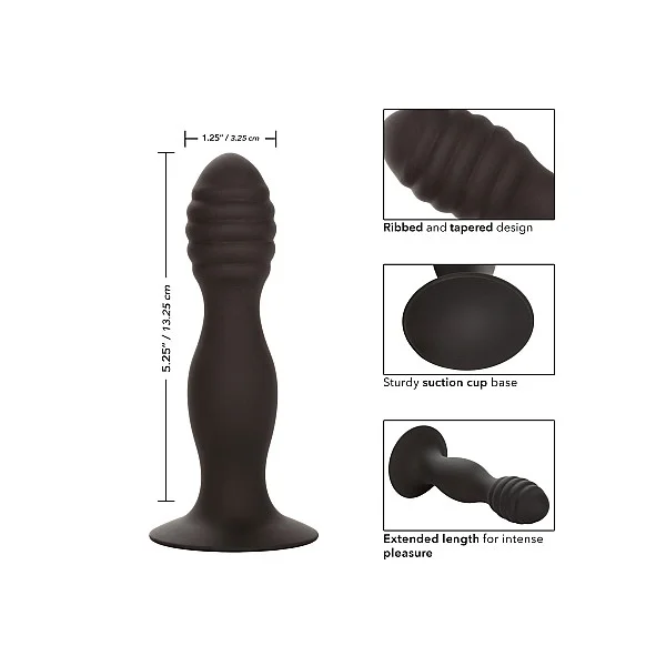 Ribbed Anal Stud - Zwart van het merk Anal - Anaal Dildo's - online bestellen bij Masculum.nl. De discrete online seks-toys en erotisch heren ondergoed winkel voor gay & hetero mannen.