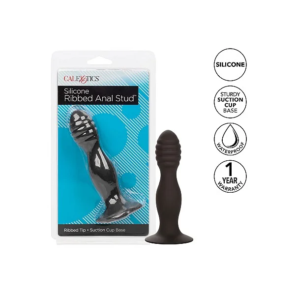 Ribbed Anal Stud - Zwart van het merk Anal - Anaal Dildo's - online bestellen bij Masculum.nl. De discrete online seks-toys en erotisch heren ondergoed winkel voor gay & hetero mannen.