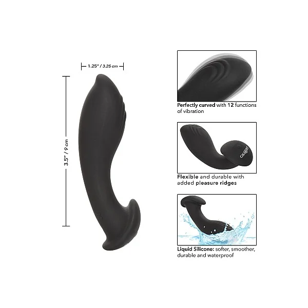 Liquid Silicone Flex Probe - Zwart van het merk Eclipse - Anaal Dildo's - online kopen bij Masculum.nl. De discrete online seks-toys en erotisch heren ondergoed winkel voor gay & hetero mannen.