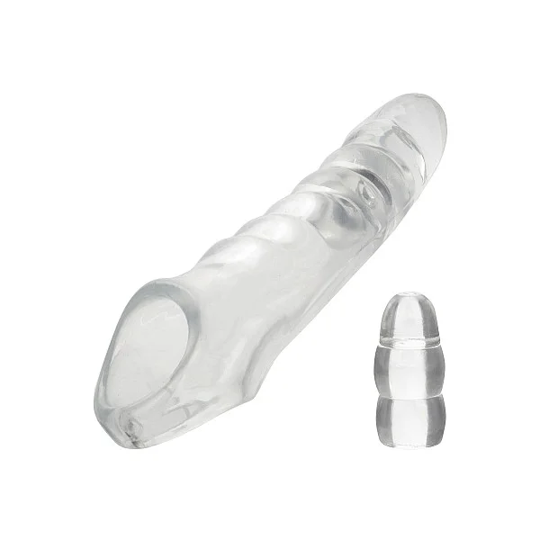 Performance Maxx Clear Extension Kit - Transparant van het merk Performance Maxx - Penis Sleeves - online kopen bij Masculum.nl. De discrete online seks-toys en erotisch heren ondergoed winkel voor gay & hetero mannen.