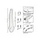 Performance Maxx Clear Extension Kit - Transparant van het merk Performance Maxx - Penis Sleeves - online kopen bij Masculum.nl. De discrete online seks-toys en erotisch heren ondergoed winkel voor gay & hetero mannen.