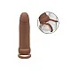 Performance Maxx Rechargeable Thick Dual Penetrator - Bruine huidskleur van het merk Performance Maxx - Penis Sleeves - online kopen bij Masculum.nl. De discrete online seks-toys en erotisch heren ondergoed winkel voor gay & hetero mannen.