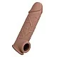 Life-Like Extension 7 Inch - Bruine huidskleur van het merk Performance Maxx - Penis Sleeves - online bestellen bij Masculum.nl. De discrete online seks-toys en erotisch heren ondergoed winkel voor gay & hetero mannen.