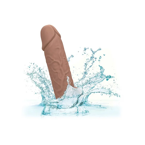 Life-Like Extension 7 Inch - Bruine huidskleur van het merk Performance Maxx - Penis Sleeves - online bestellen bij Masculum.nl. De discrete online seks-toys en erotisch heren ondergoed winkel voor gay & hetero mannen.