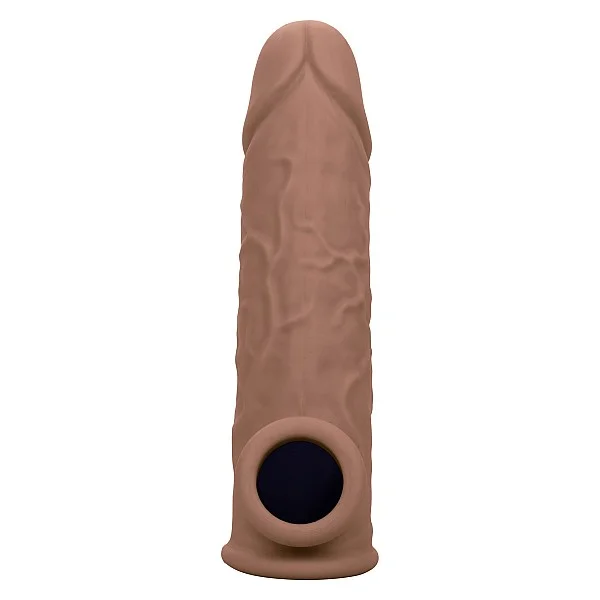 Life-Like Extension 7 Inch - Bruine huidskleur van het merk Performance Maxx - Penis Sleeves - online bestellen bij Masculum.nl. De discrete online seks-toys en erotisch heren ondergoed winkel voor gay & hetero mannen.