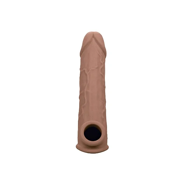 Life-Like Extension 8 Inch - Bruine huidskleur van het merk Performance Maxx - Penis Sleeves - online bestellen bij Masculum.nl. De discrete online seks-toys en erotisch heren ondergoed winkel voor gay & hetero mannen.