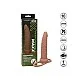 Rechargeable Dual Penetrator - Bruine huidskleur van het merk Performance Maxx - Voorbinddildo's - online bestellen bij Masculum.nl. De discrete online seks-toys en erotisch heren ondergoed winkel voor gay & hetero mannen.