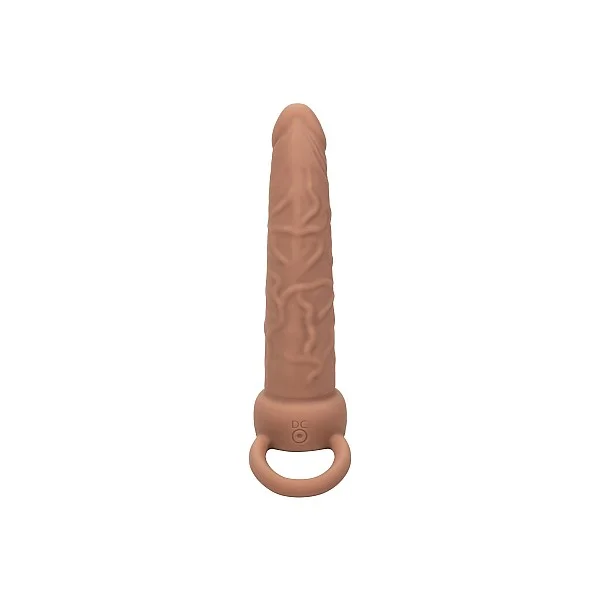 Rechargeable Dual Penetrator - Bruine huidskleur van het merk Performance Maxx - Voorbinddildo's - online bestellen bij Masculum.nl. De discrete online seks-toys en erotisch heren ondergoed winkel voor gay & hetero mannen.