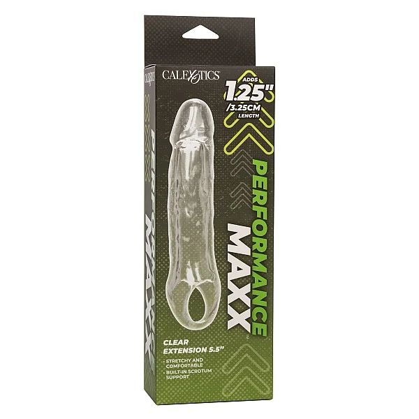 Performance Maxx Clear Extension - Transparant van het merk Performance Maxx - Penis Sleeves - online bestellen bij Masculum.nl. De discrete online seks-toys en erotisch heren ondergoed winkel voor gay & hetero mannen.