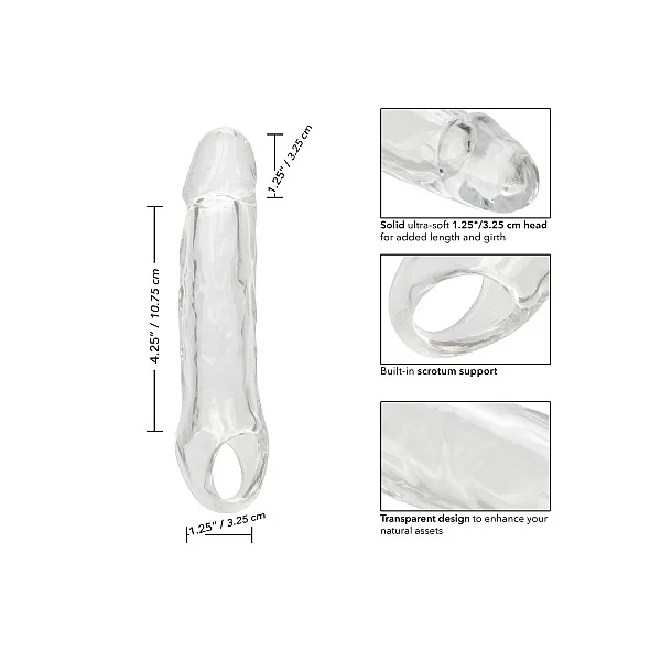 Performance Maxx Clear Extension - Transparant van het merk Performance Maxx - Penis Sleeves - online bestellen bij Masculum.nl. De discrete online seks-toys en erotisch heren ondergoed winkel voor gay & hetero mannen.
