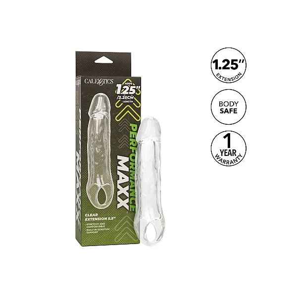 Performance Maxx Clear Extension - Transparant van het merk Performance Maxx - Penis Sleeves - online bestellen bij Masculum.nl. De discrete online seks-toys en erotisch heren ondergoed winkel voor gay & hetero mannen.