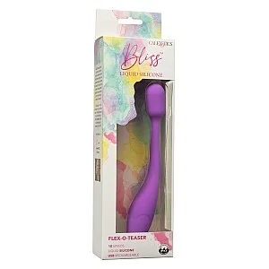 Bliss Liquid Silicone Flex-O-Teaser - Paars
