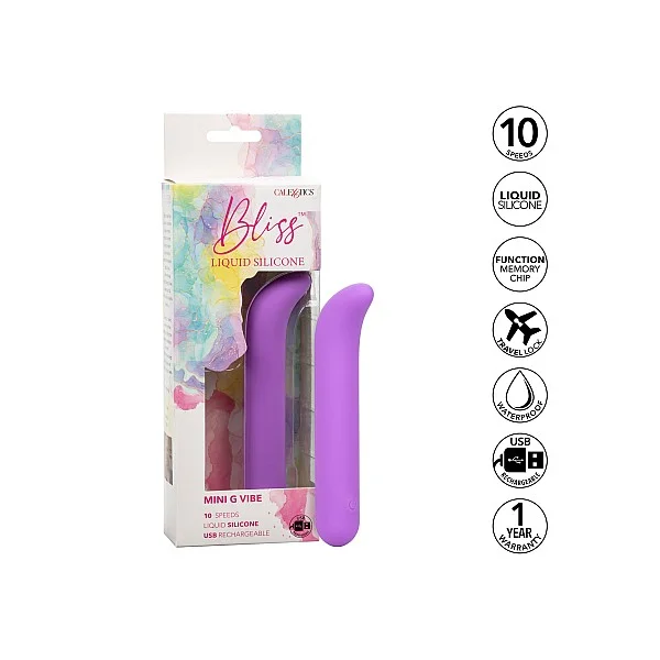 Bliss Mini G-Vibe - Paars van het merk Bliss - Prostaat Vibrators - online kopen bij Masculum.nl. De discrete online seks-toys en erotisch heren ondergoed winkel voor gay & hetero mannen.