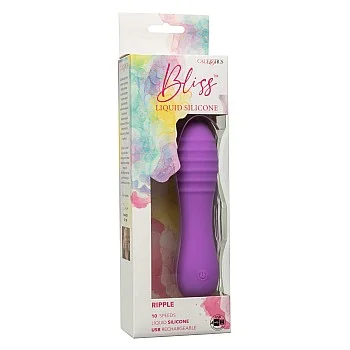 Bliss Liquid Silicone Ripple - Paars