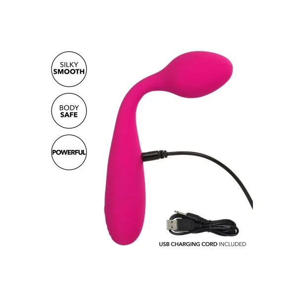 Bliss Liquid Silicone Bendie G - Roze van het merk Bliss - Prostaat Vibrator - online kopen bij Masculum.nl. De discrete online seks-toys en erotisch heren ondergoed winkel voor gay & hetero mannen.