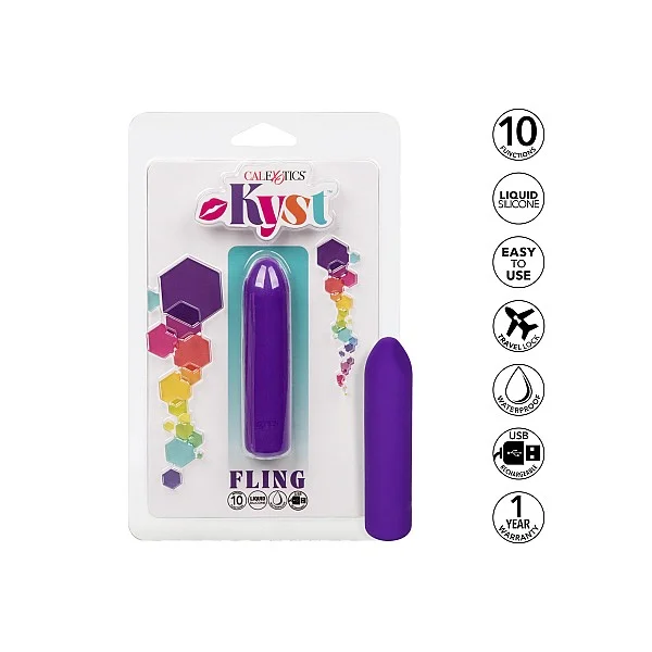 Kyst Fling - Paars van het merk Kyst - Vibrators - online bestellen bij Masculum.nl. De discrete online seks-toys en erotisch heren ondergoed winkel voor gay & hetero mannen.