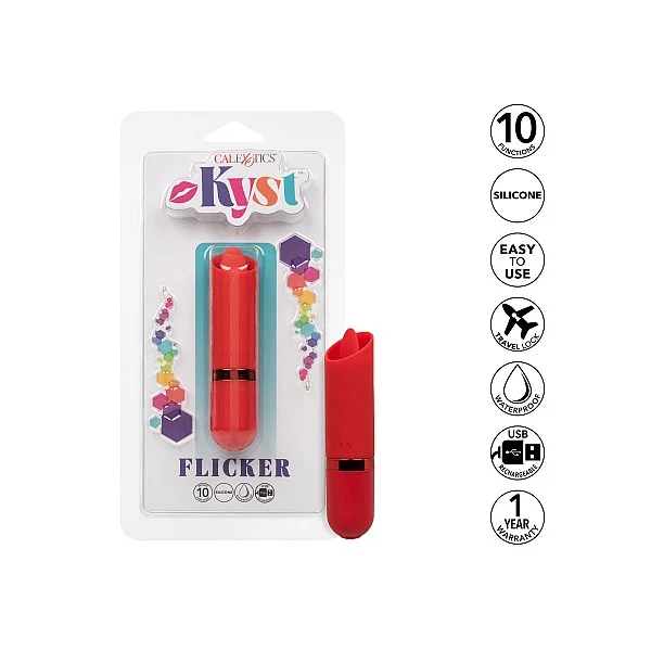 Kyst Flicker - Rood van het merk Kyst - Vibrators - online kopen bij Masculum.nl. De discrete online seks-toys en erotisch heren ondergoed winkel voor gay & hetero mannen.