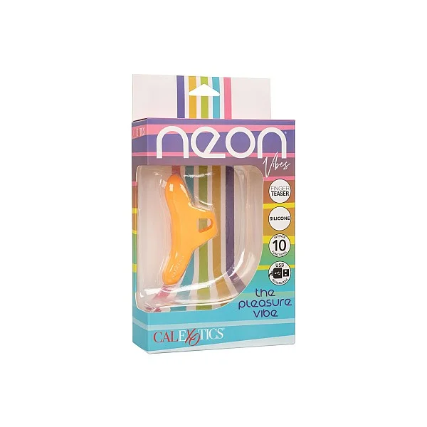The Pleasure Vibe - Oranje van het merk Neon Vibes - Vibrators - online bestellen bij Masculum.nl. De discrete online seks-toys en erotisch heren ondergoed winkel voor gay & hetero mannen.