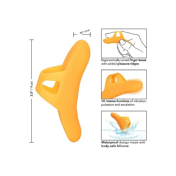The Pleasure Vibe - Oranje van het merk Neon Vibes - Vibrators - online bestellen bij Masculum.nl. De discrete online seks-toys en erotisch heren ondergoed winkel voor gay & hetero mannen.