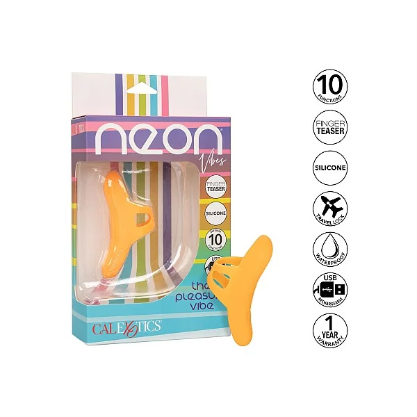 The Pleasure Vibe - Oranje van het merk Neon Vibes - Vibrators - online bestellen bij Masculum.nl. De discrete online seks-toys en erotisch heren ondergoed winkel voor gay & hetero mannen.