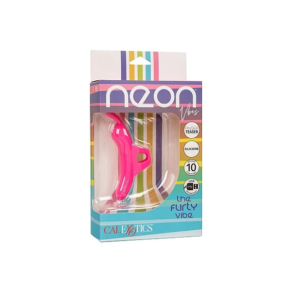 The Flirty Vibe - Roze van het merk Neon Vibes - Vibrators - online bestellen bij Masculum.nl. De discrete online seks-toys en erotisch heren ondergoed winkel voor gay & hetero mannen.