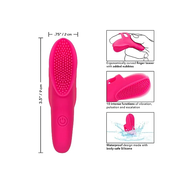 The Nubby Vibe - Roze van het merk Neon Vibes - Vingervibrators - online bestellen bij Masculum.nl. De discrete online seks-toys en erotisch heren ondergoed winkel voor gay & hetero mannen.