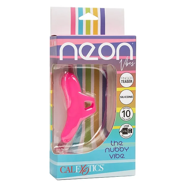The Nubby Vibe - Roze van het merk Neon Vibes - Vingervibrators - online bestellen bij Masculum.nl. De discrete online seks-toys en erotisch heren ondergoed winkel voor gay & hetero mannen.