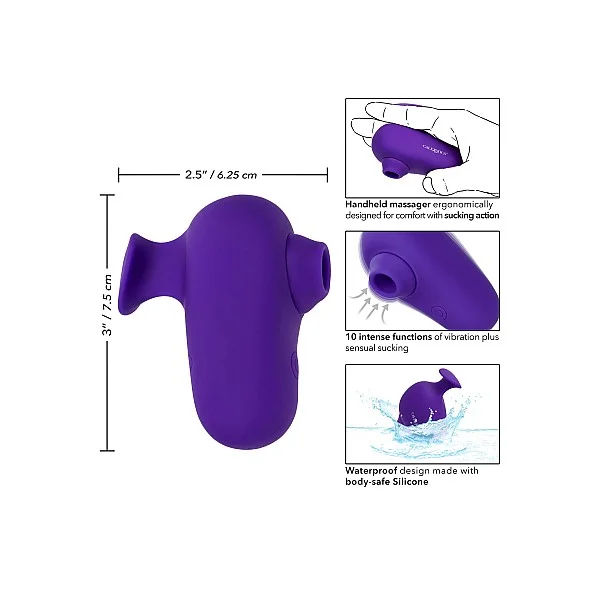The Kissing Vibe - Paars van het merk Neon Vibes - Vingervibrators - online kopen bij Masculum.nl. De discrete online seks-toys en erotisch heren ondergoed winkel voor gay & hetero mannen.