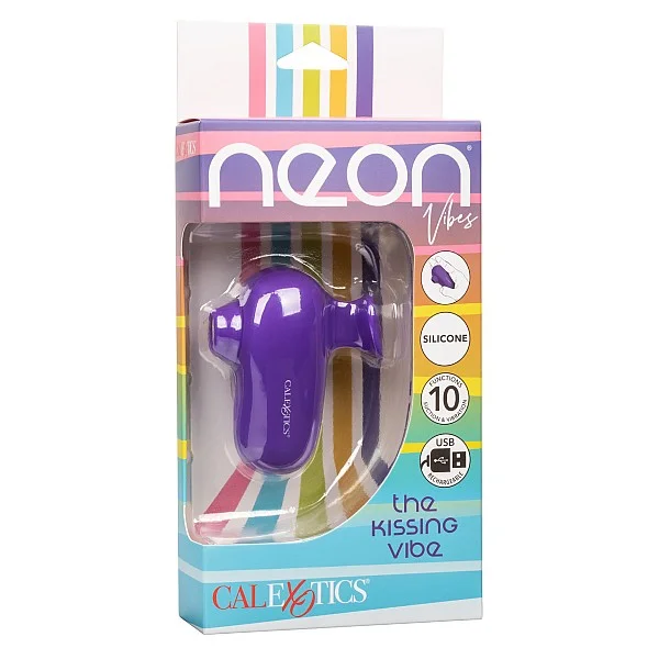 The Kissing Vibe - Paars van het merk Neon Vibes - Vingervibrators - online kopen bij Masculum.nl. De discrete online seks-toys en erotisch heren ondergoed winkel voor gay & hetero mannen.
