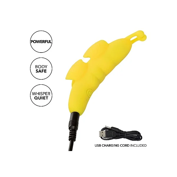 The Butterfly Vibe - Geel van het merk Neon Vibes - Vingervibrators - online kopen bij Masculum.nl. De discrete online seks-toys en erotisch heren ondergoed winkel voor gay & hetero mannen.