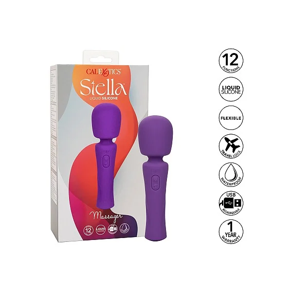 Stella Massager - Paars van het merk Stella - Wand Massagers - online kopen bij Masculum.nl. De discrete online seks-toys en erotisch heren ondergoed winkel voor gay & hetero mannen.