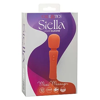 Stella Liquid Silicone Mini Massager - Oranje