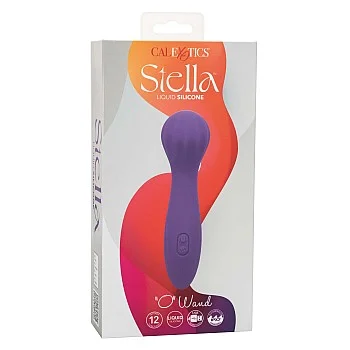 Stella Liquid Silicone 'O” Wand - Paars