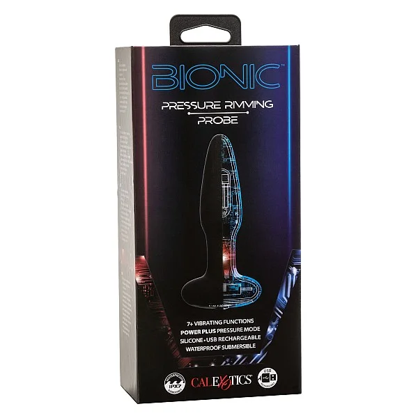 Bionic Pressure Rimming Probe - Zwart van het merk Bionic - Buttplugs - online bestellen bij Masculum.nl. De discrete online seks-toys en erotisch heren ondergoed winkel voor gay & hetero mannen.