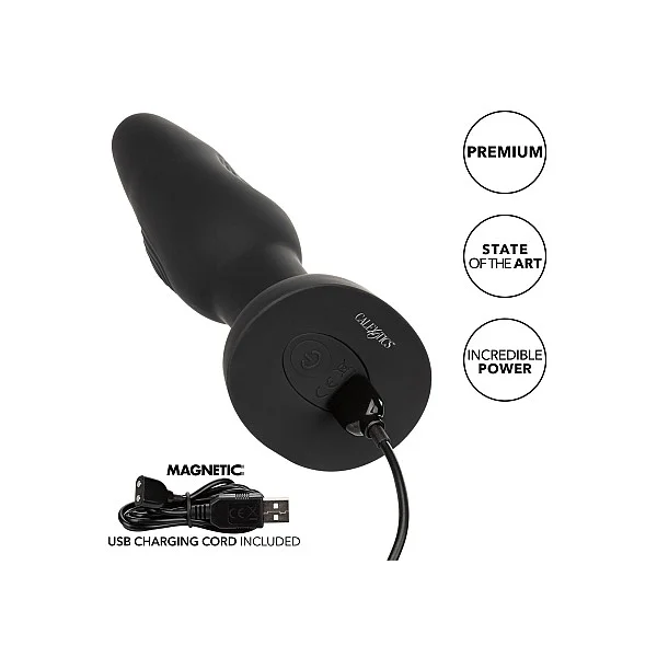 Bionic Dual Pulsating Probe - Zwart van het merk Bionic - Buttplugs - online bestellen bij Masculum.nl. De discrete online seks-toys en erotisch heren ondergoed winkel voor gay & hetero mannen.
