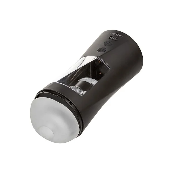Bionic Stroking Masturbator - Zwart van het merk Bionic - Sleeve Masturbators - online kopen bij Masculum.nl. De discrete online seks-toys en erotisch heren ondergoed winkel voor gay & hetero mannen.