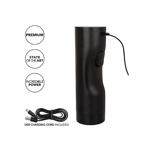 Bionic Thrusting Masturbator - Zwart van het merk Bionic - Sleeve Masturbators - online kopen bij Masculum.nl. De discrete online seks-toys en erotisch heren ondergoed winkel voor gay & hetero mannen.