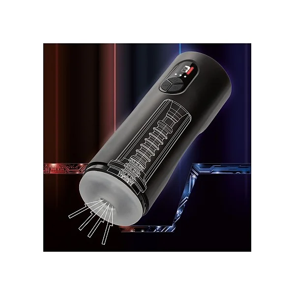 Bionic Suck + Vibr Masturbator - Zwart van het merk Bionic - Sleeve Masturbators - online bestellen bij Masculum.nl. De discrete online seks-toys en erotisch heren ondergoed winkel voor gay & hetero mannen.