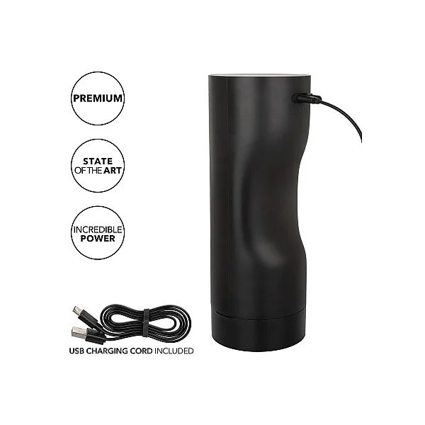 Bionic Suck + Vibr Masturbator - Zwart van het merk Bionic - Sleeve Masturbators - online bestellen bij Masculum.nl. De discrete online seks-toys en erotisch heren ondergoed winkel voor gay & hetero mannen.