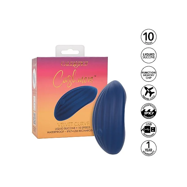 Cashmere Velvet Curve - Blauw van het merk Cashmere - Vibrators - online kopen bij Masculum.nl. De discrete online seks-toys en erotisch heren ondergoed winkel voor gay & hetero mannen.